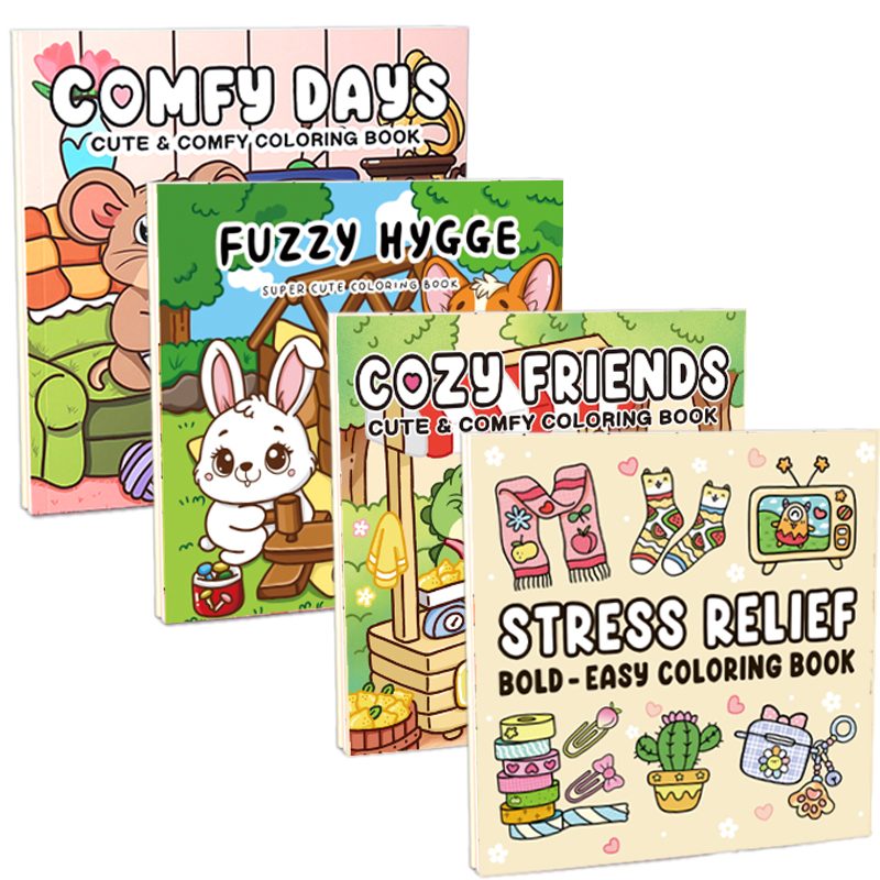 Buku Mewarna Kanak-kanak Corak Kartun