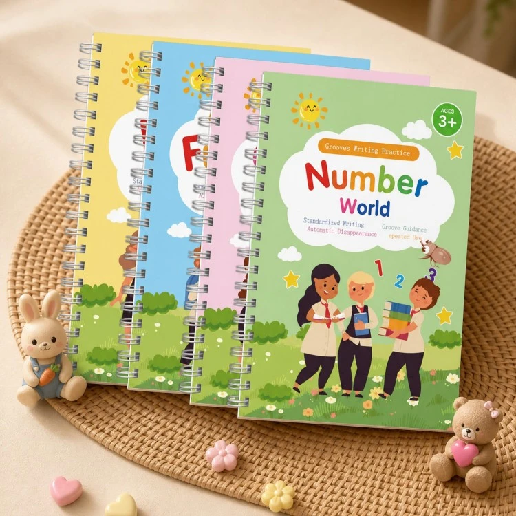Magic Grooved Writing Practice Book Set