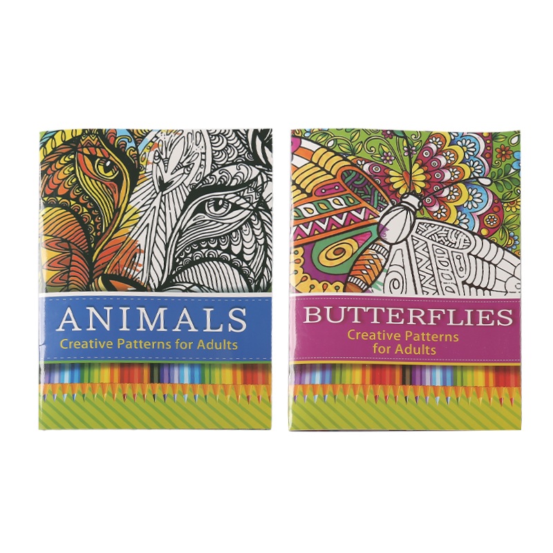 Buku Mewarna Campuran-Media untuk Kanak-kanak